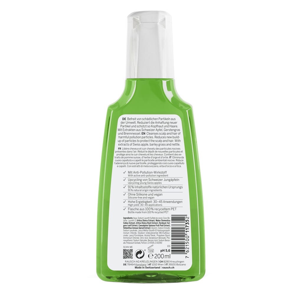 Rausch Anti-Pollution-Shampoo mit Apfel 200 ml