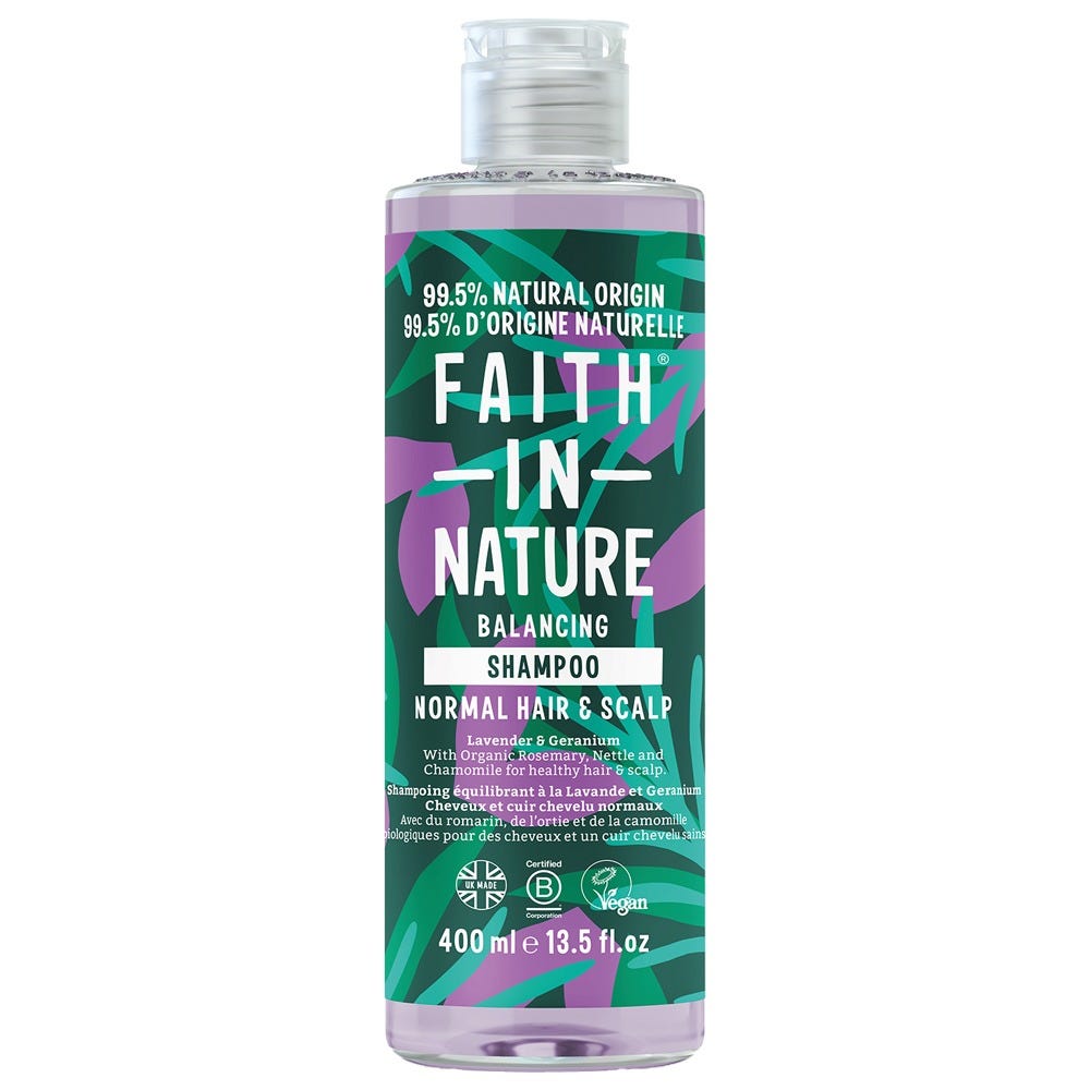 Faith in Nature Lavendel & Geranium Shampoo 400 ml
