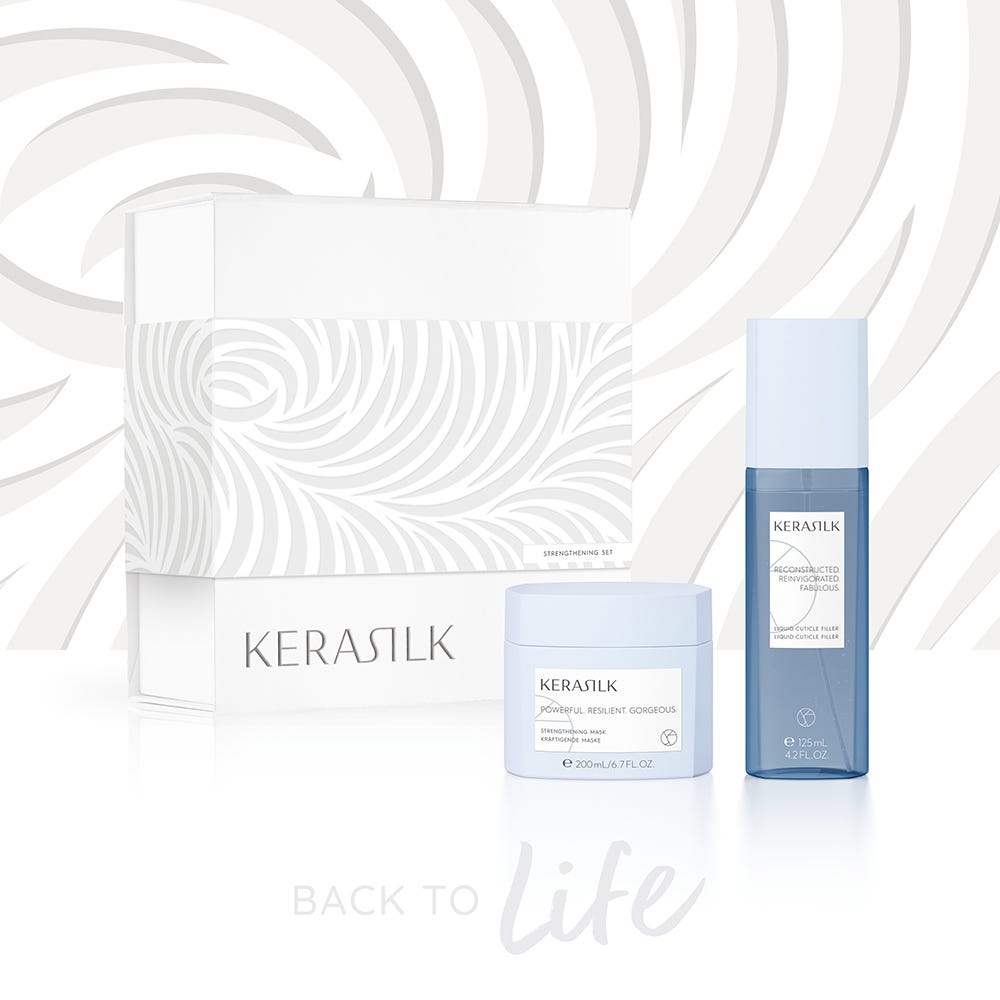 Kerasilk Kräftigendes Haarpflege-Set 