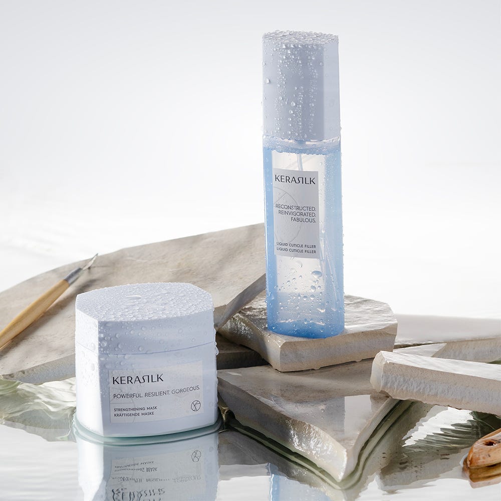 Kerasilk Kräftigendes Haarpflege-Set 