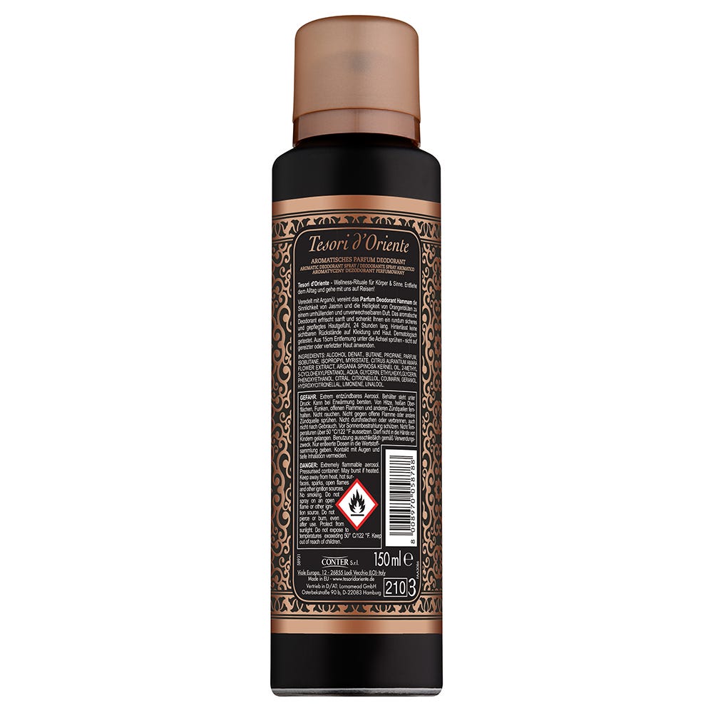 Tesori d´ Oriente Parfum Deodorant Hammam 150 ml
