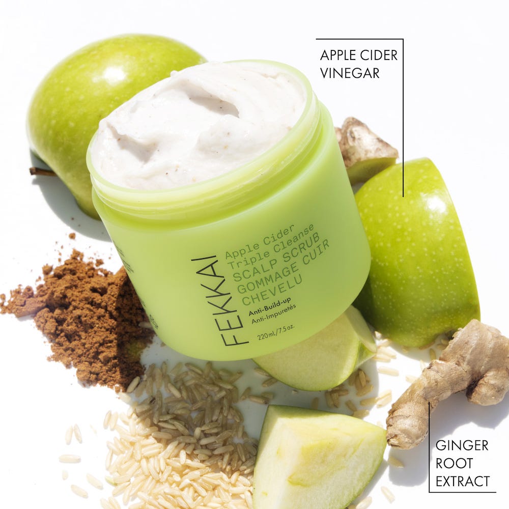 Fekkai Apple Cider Triple Cleanse Scalp Scrub 220 ml