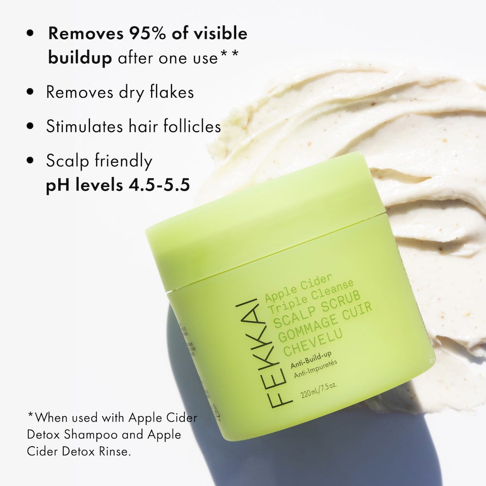 Fekkai Apple Cider Triple Cleanse Scalp Scrub 220 ml