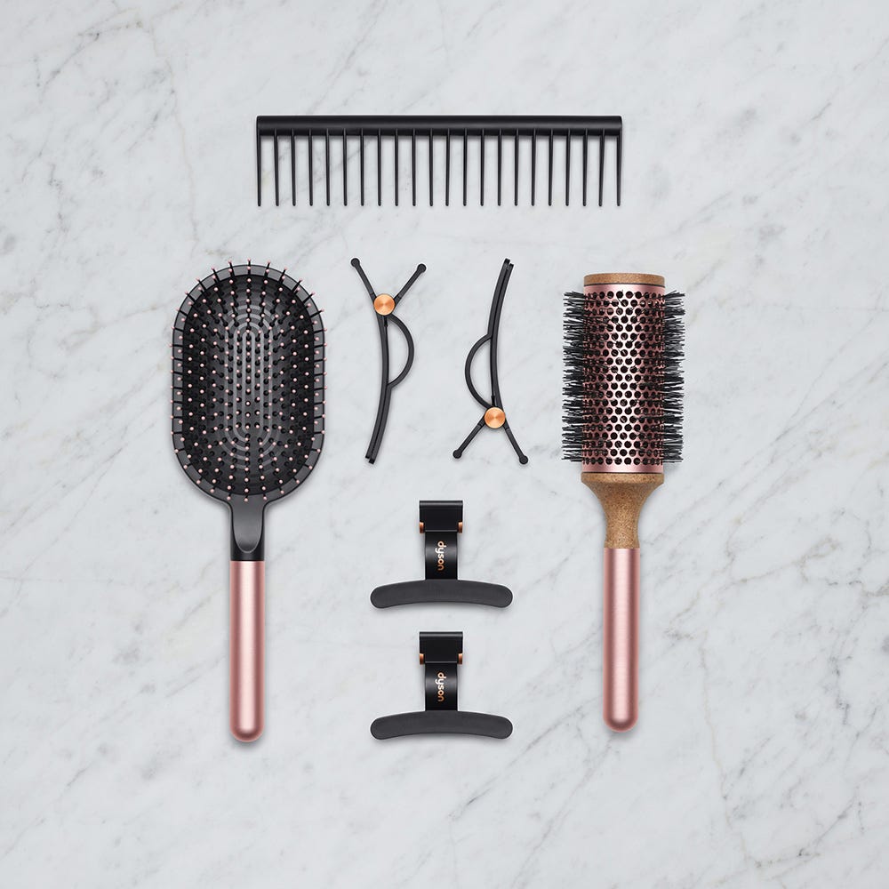 Dyson Brush Giftset Róse