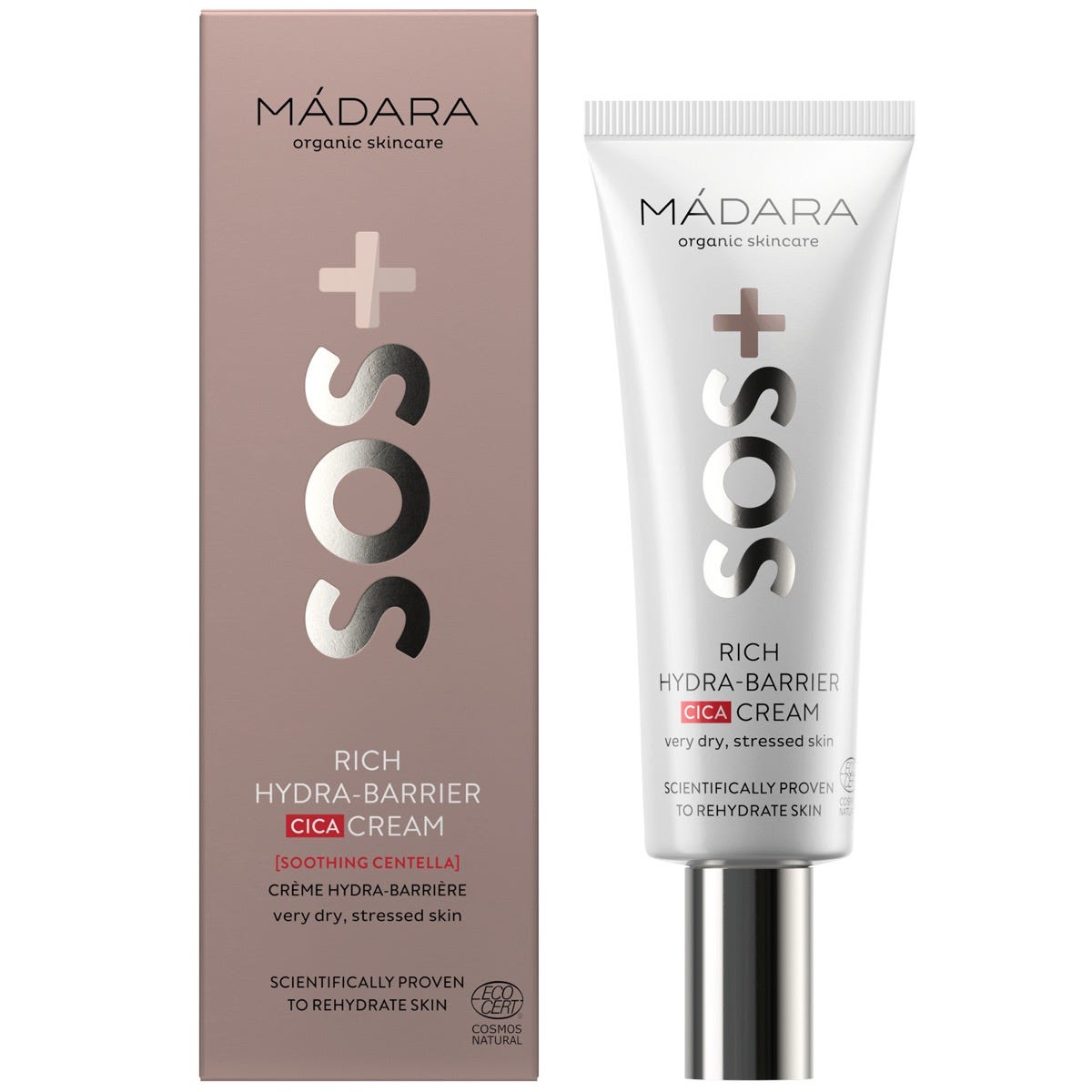 MÁDARA SOS Rich Hydra-Barrier CICA Creme 40 ml