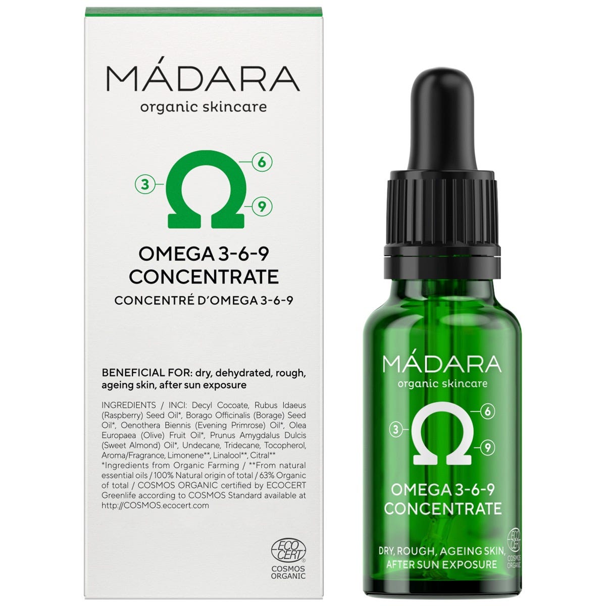 MÁDARA Omega 3-6-9 Konzentrat 17,5 ml