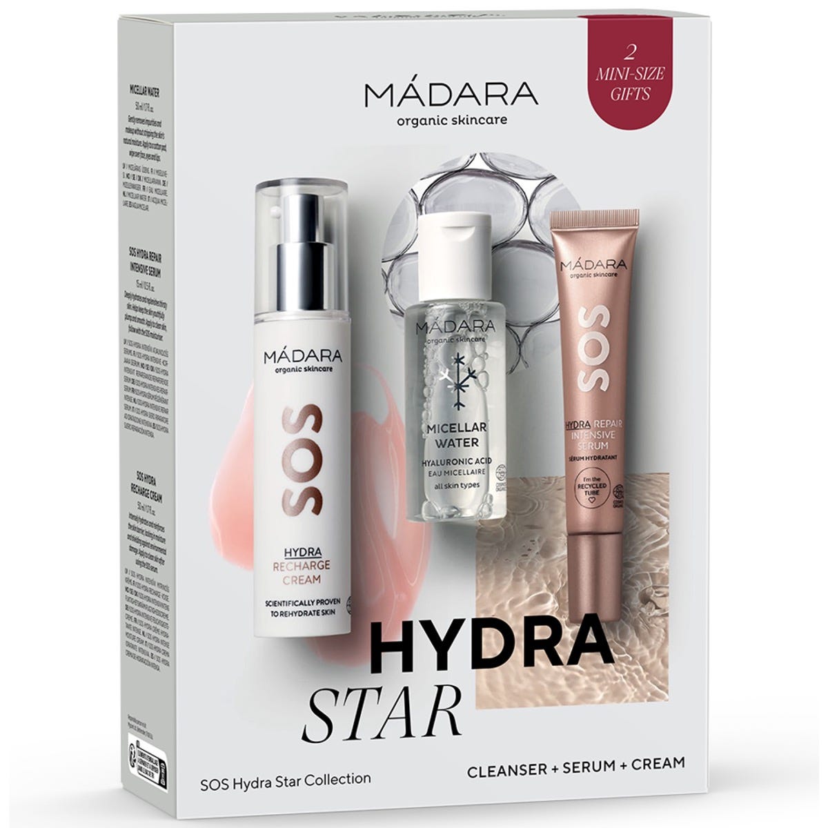 MÁDARA SOS Hydra Star Kollektion