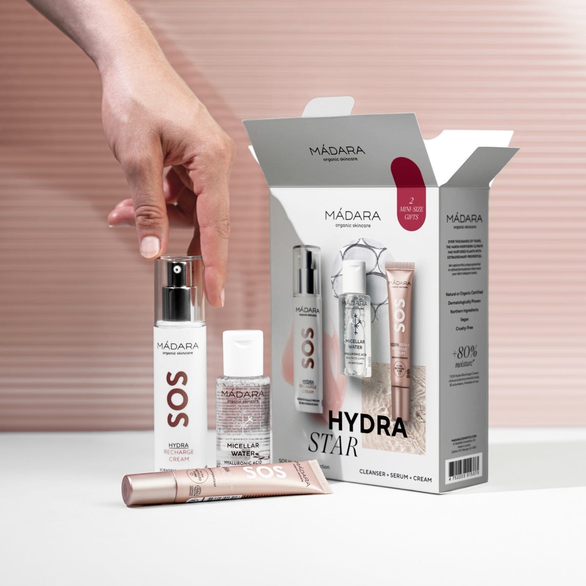 MÁDARA SOS Hydra Star Kollektion