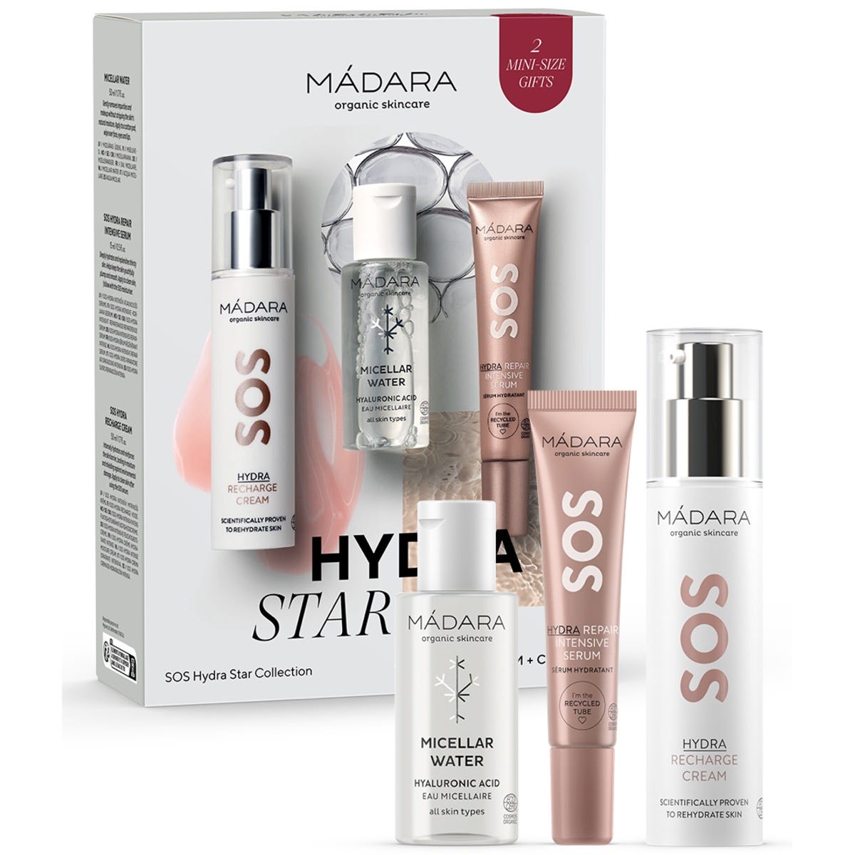 MÁDARA SOS Hydra Star Kollektion
