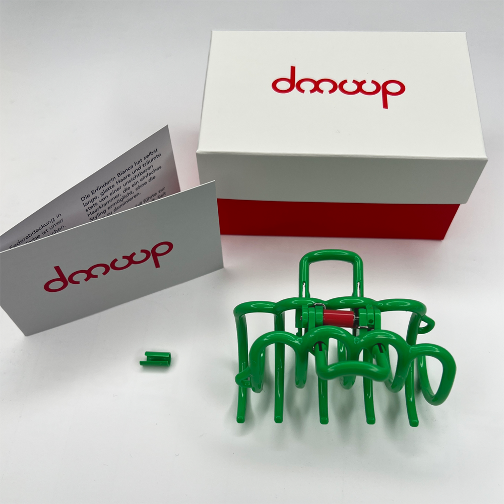 doouup Fancy Green Haarklammer