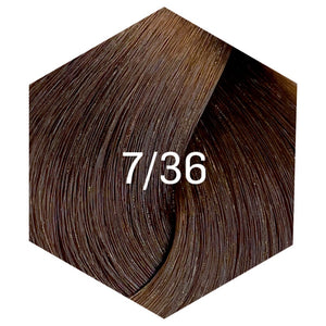 7/36 Mittelblond Kastanie Gold