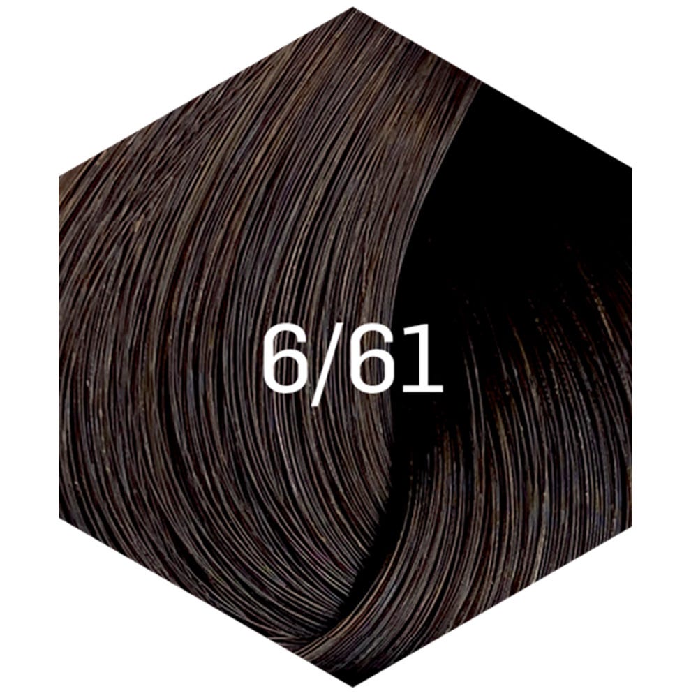 Lakmé Permanente Haarfarbe Collage 6/61 Dunkelblond Kastanienbraun Asch 60 ml