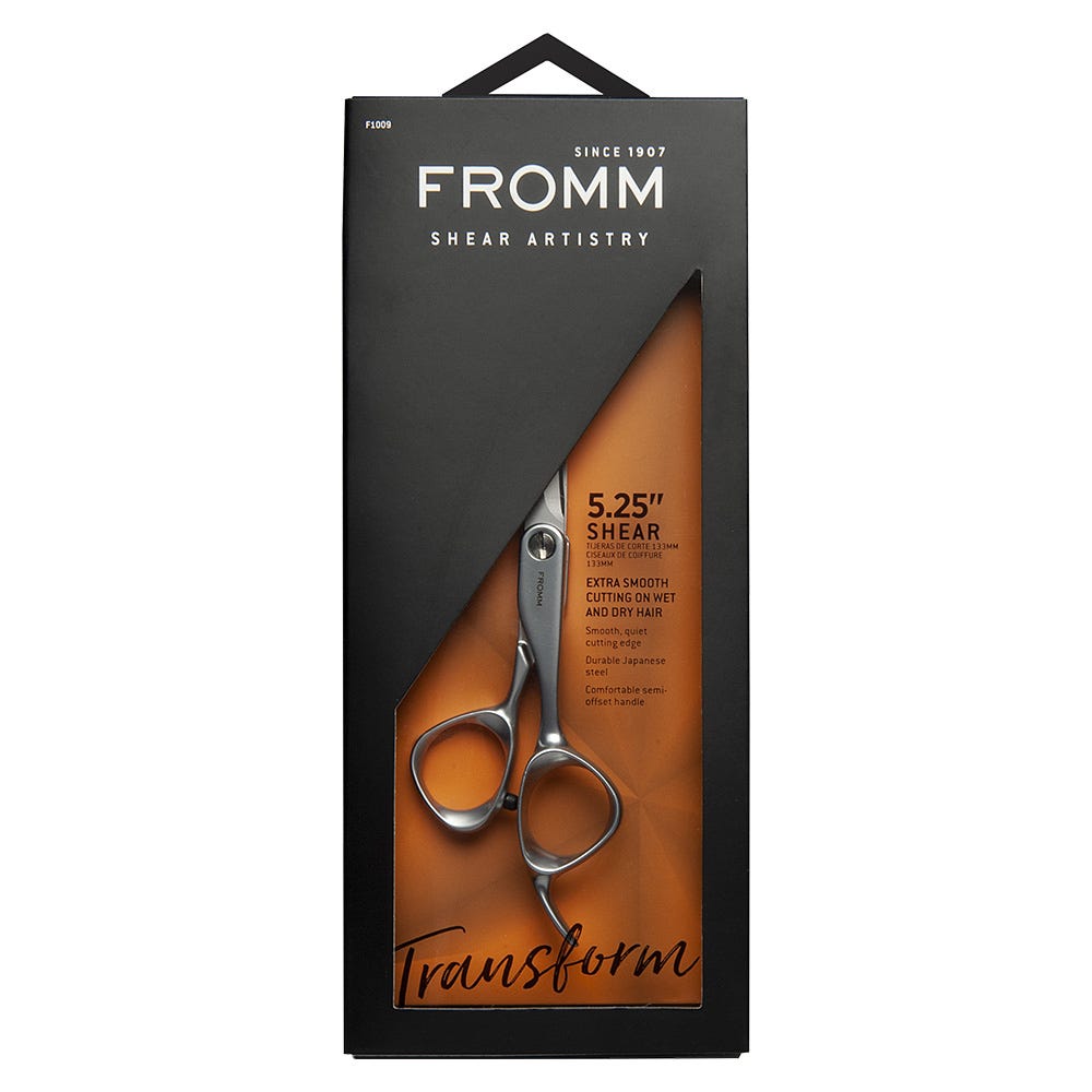 Fromm Shears Transform Schere Silber 5.25 inch
