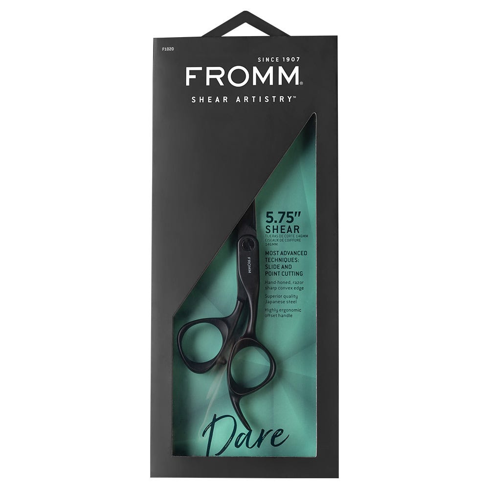 Fromm Shears Dare Schere Schwarz 5.75 inch