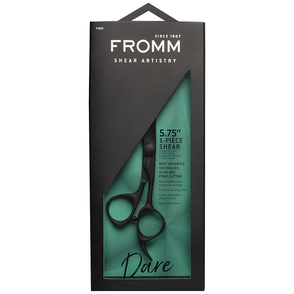 Fromm Shears Dare Schere Schwarz 5.75 Inch