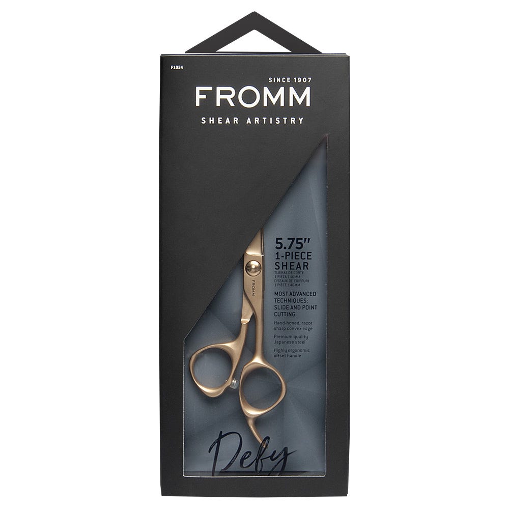 Fromm Shears Defy Schere Gold 5.75 inch