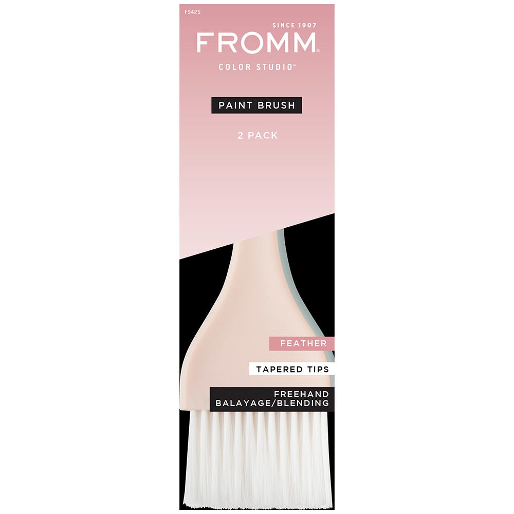 Fromm Color Accessories Feder Farbpinsel Breit 2 Stück