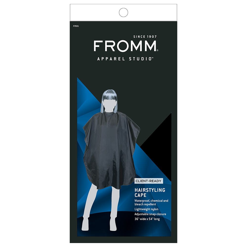 Fromm Haarstyling Umhang Schwarz