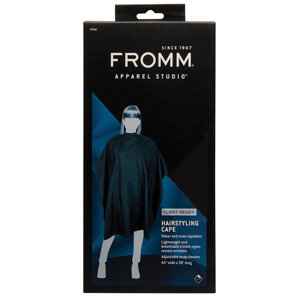 Fromm Anti-Knitter Hairstyling-Umahng Schwarz