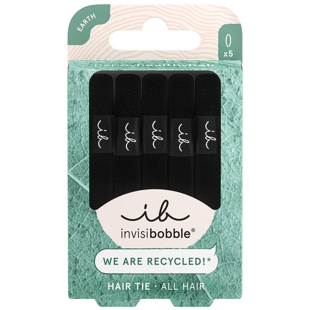 Invisibobble HAIR TIE Black 5 Stück