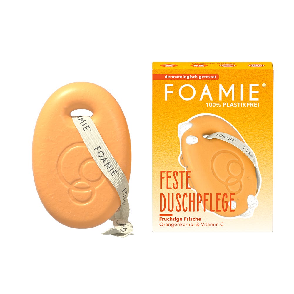 FOAMIE Feste Duschpflege Orange Sprizz