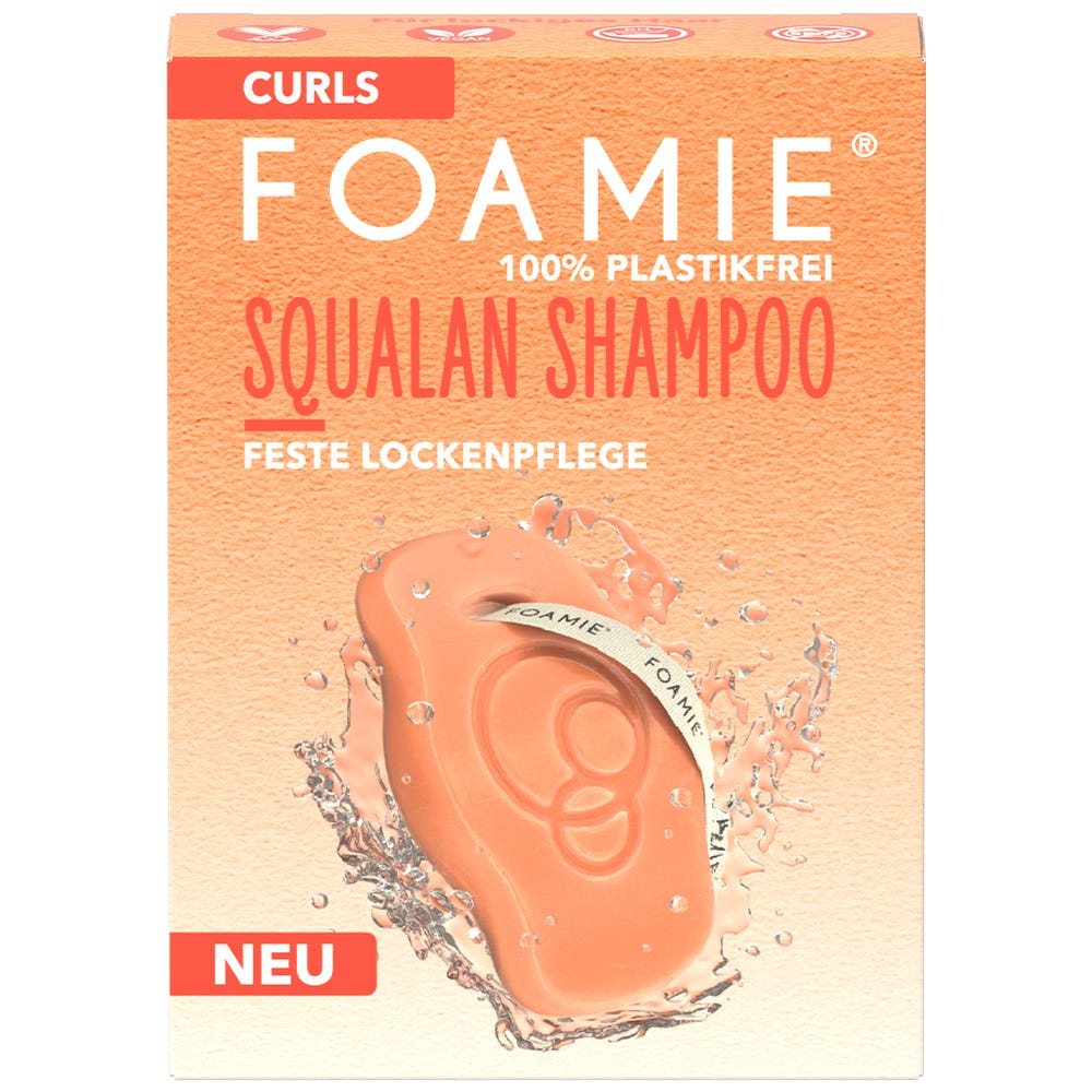 FOAMIE Festes Shampoo Curls mit Squalan