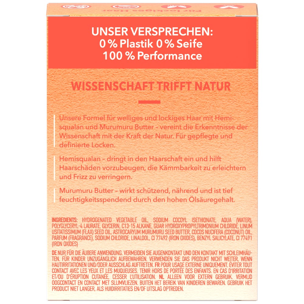FOAMIE Festes Shampoo Curls mit Squalan