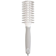 Olivia Garden VENT Double Bristles White & Grey 30 mm