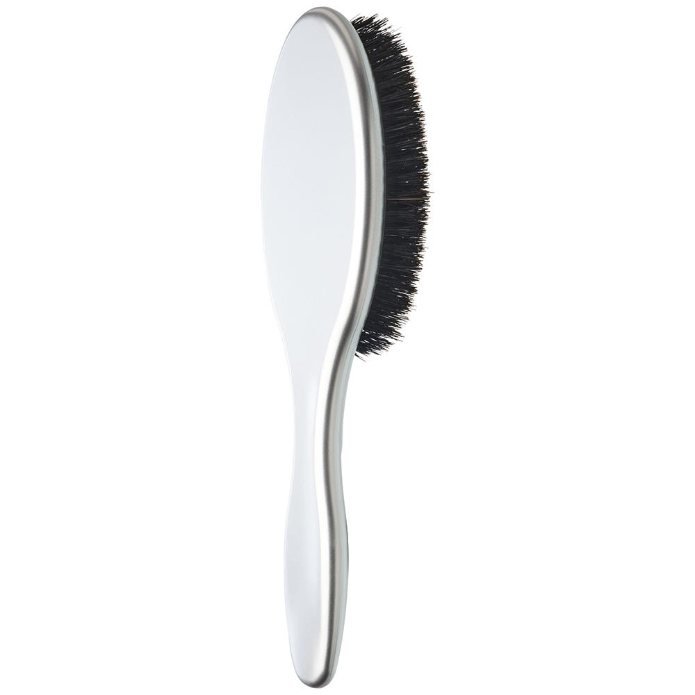 Olivia Garden EXPERT CARE OVAL Boar Bristles Silver