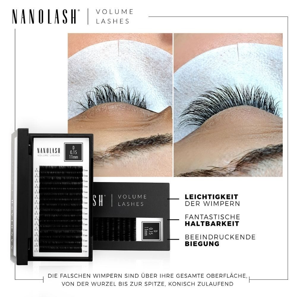 Nanolash Volume Lashes 0.05 C 10mm