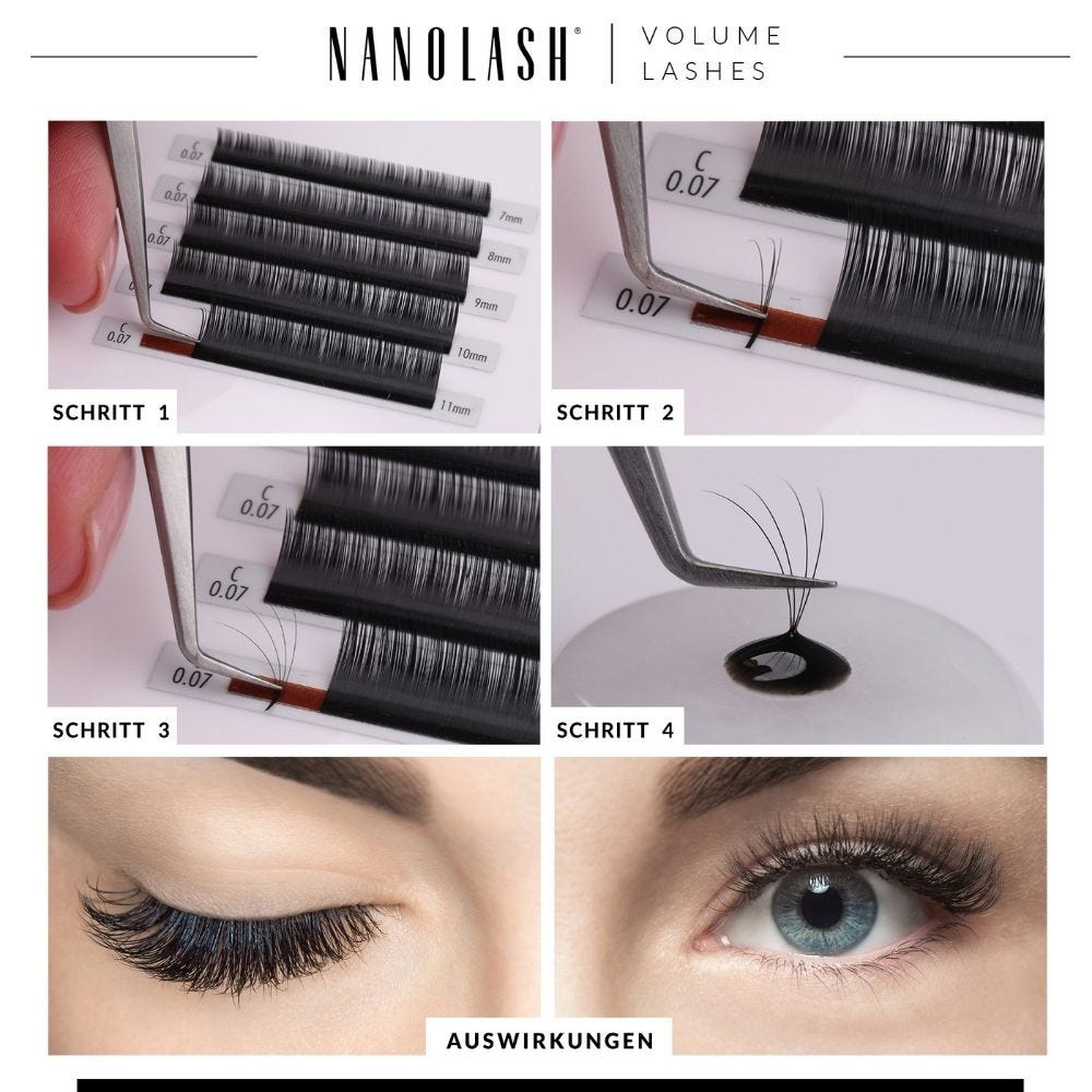 Nanolash Volume Lashes 0.10 D 10mm