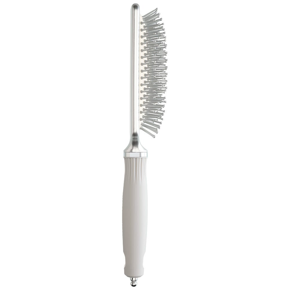 Olivia Garden RECTANGULAR Nylon Bristles Silver S