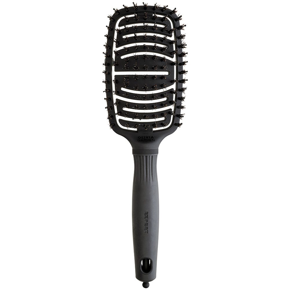 Olivia Garden Flex Boar + Nylon Bristles Black Label