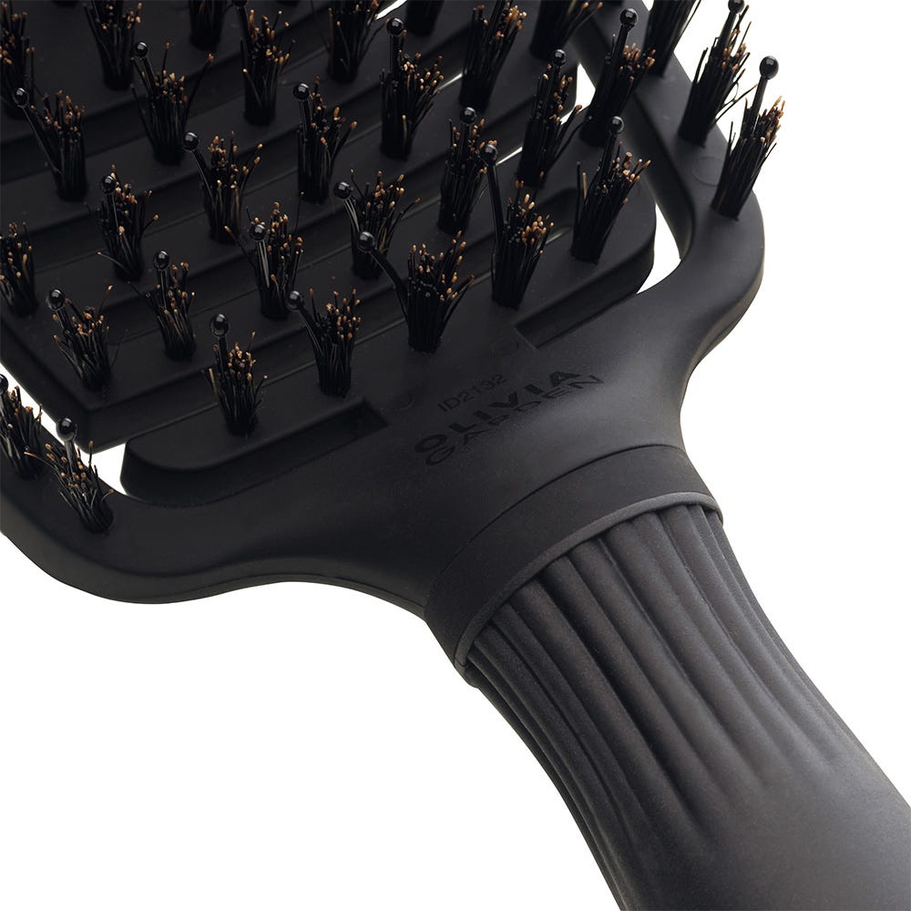 Olivia Garden Flex Boar + Nylon Bristles Black Label