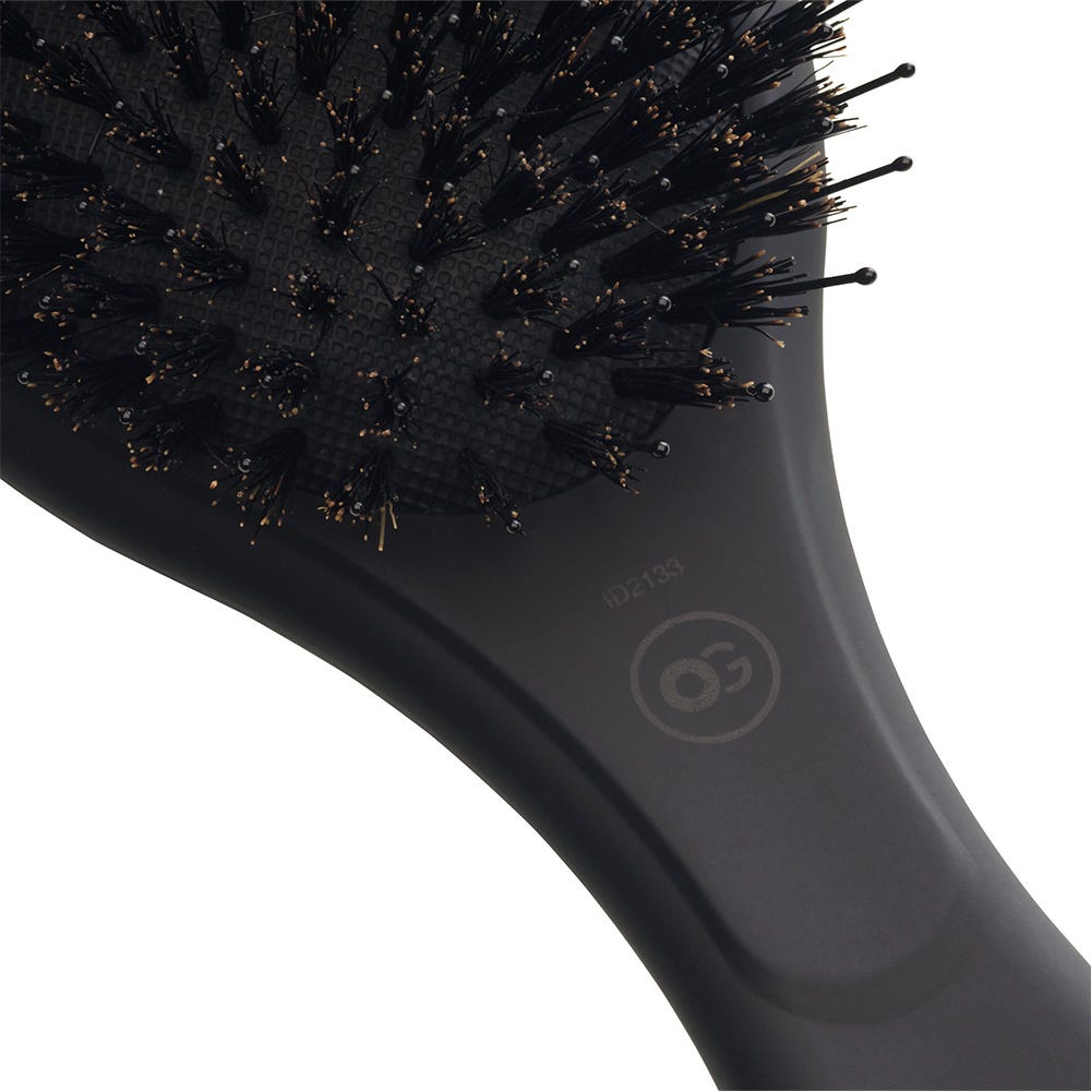 Olivia Garden Oval Boar & Nylon Bristles Black Label