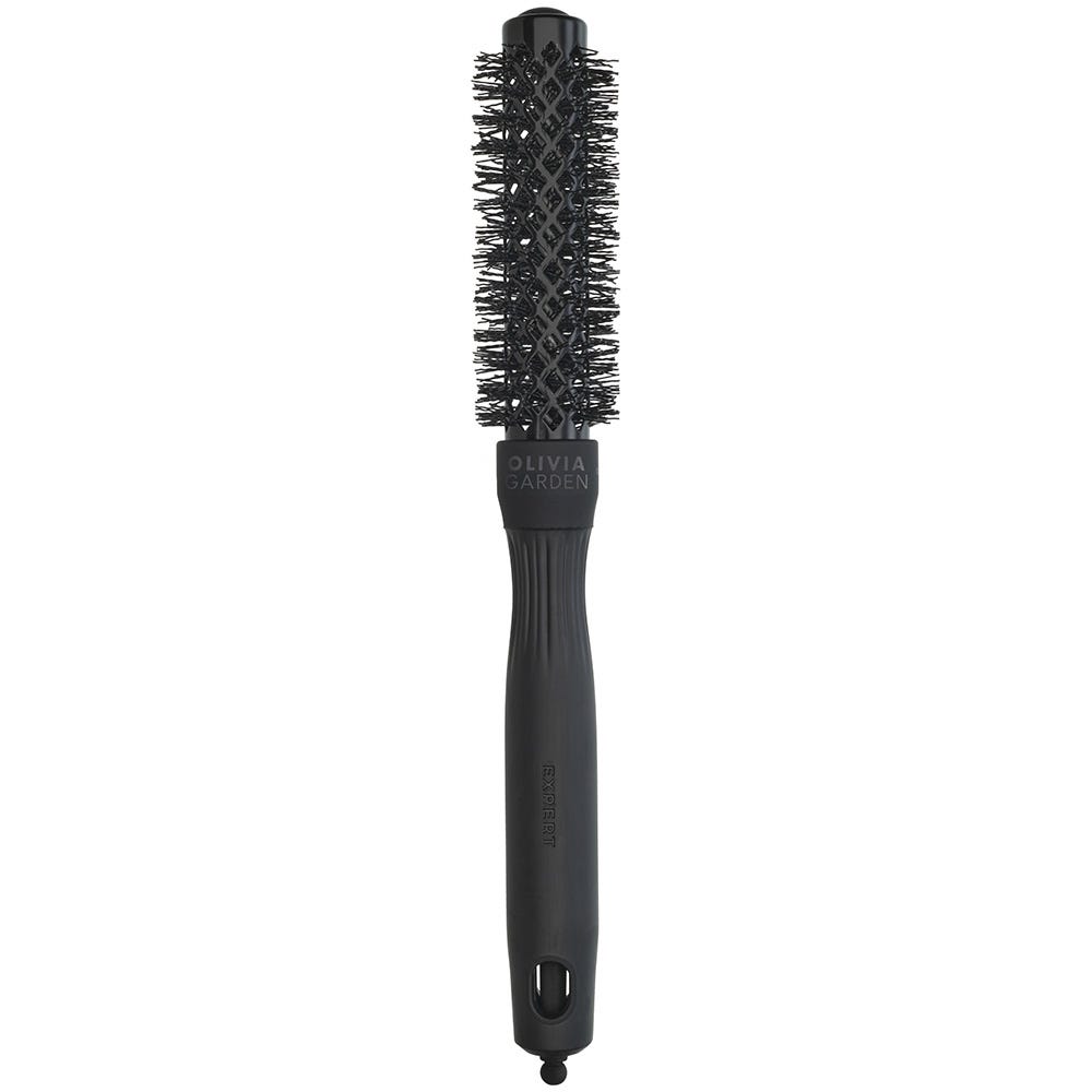 Olivia Garden Shine Wavy Bristles Black Label 20 mm Rundbürste
