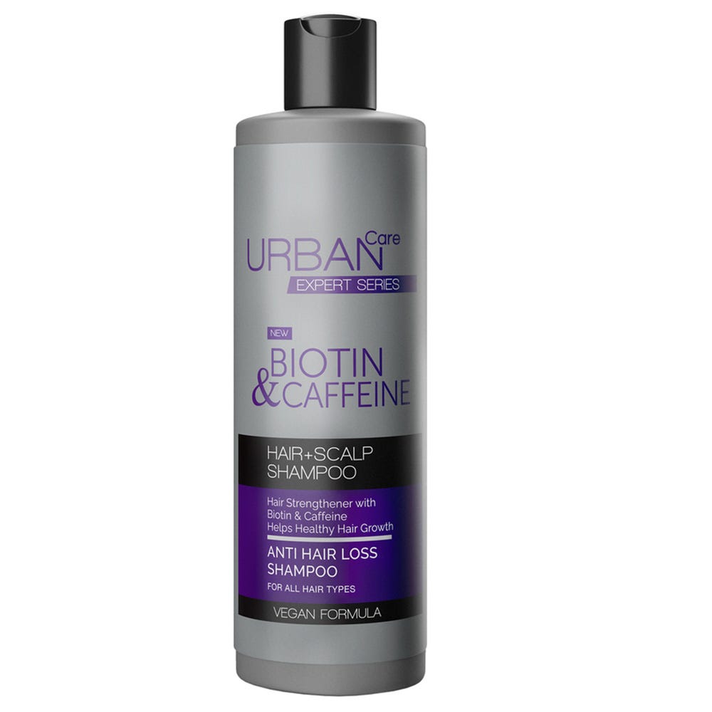 URBAN Care Expert Biotin & Caffein Hair & Scalp Shampoo 350 ml