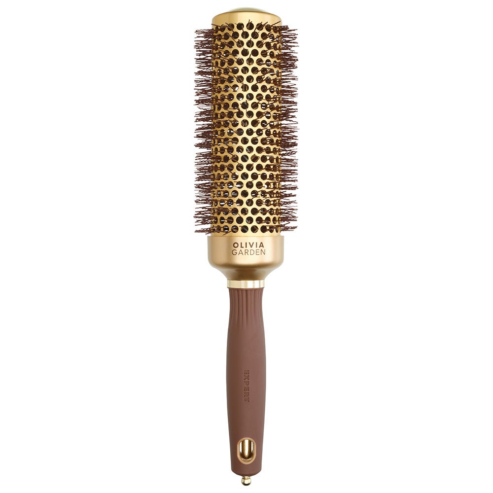 Olivia Garden Speed Wavy Bristles Gold & Brown 45 Rundbürste