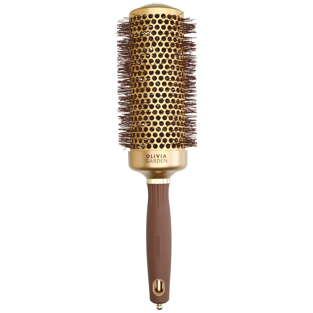Olivia Garden Speed Wavy Bristles Gold & Brown 55 Rundbürste