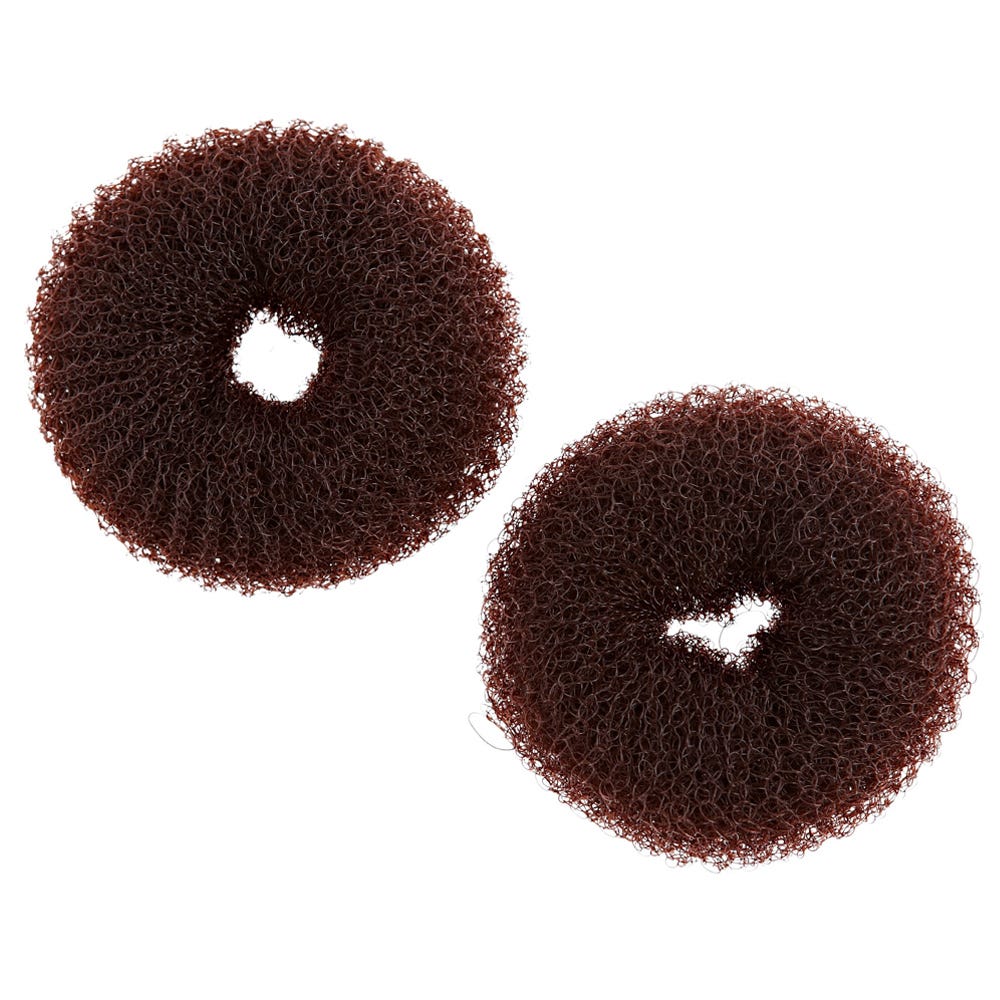 Denman Knotenring klein, 2 Stück braun