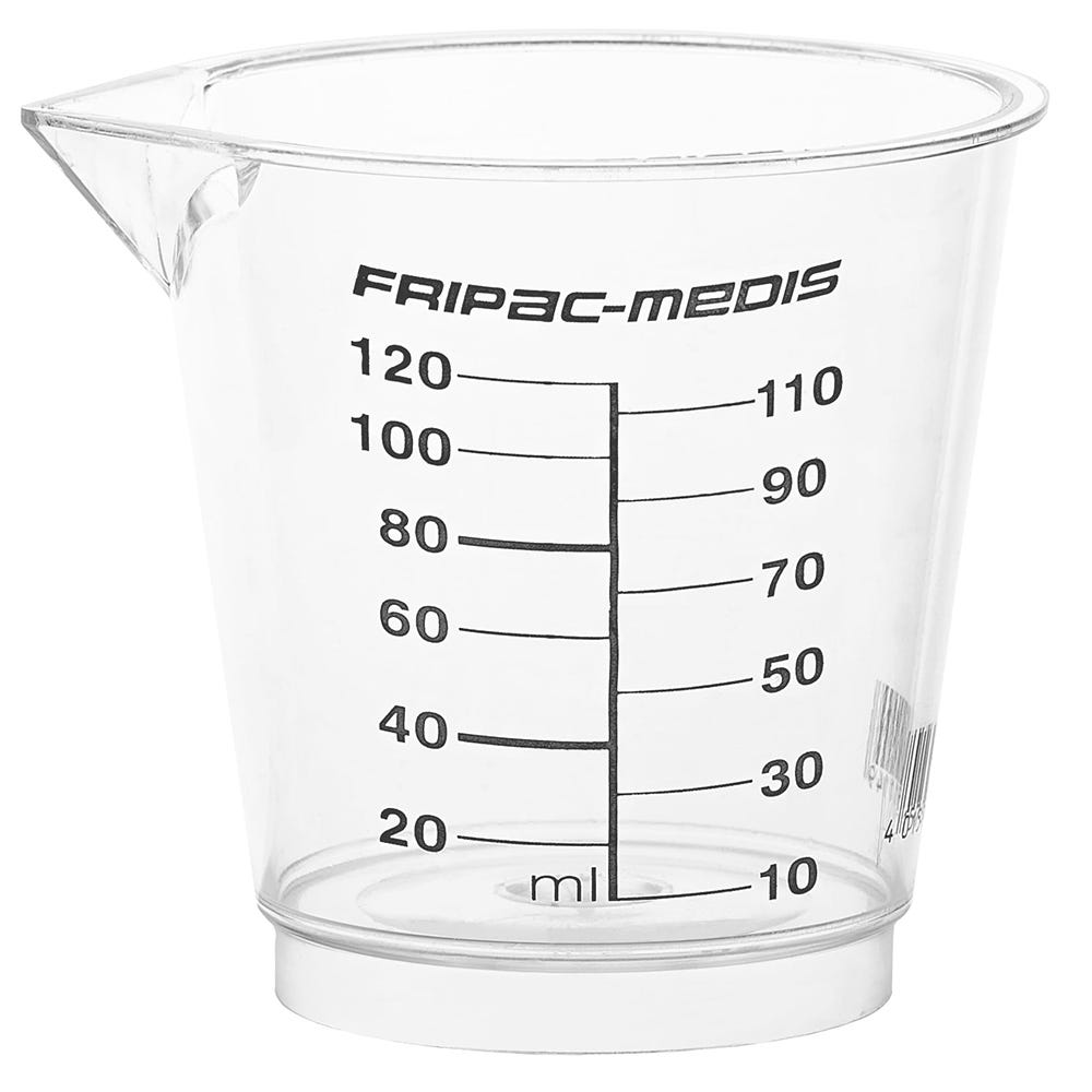 Fripac Messbecher 10 ml - 120 ml