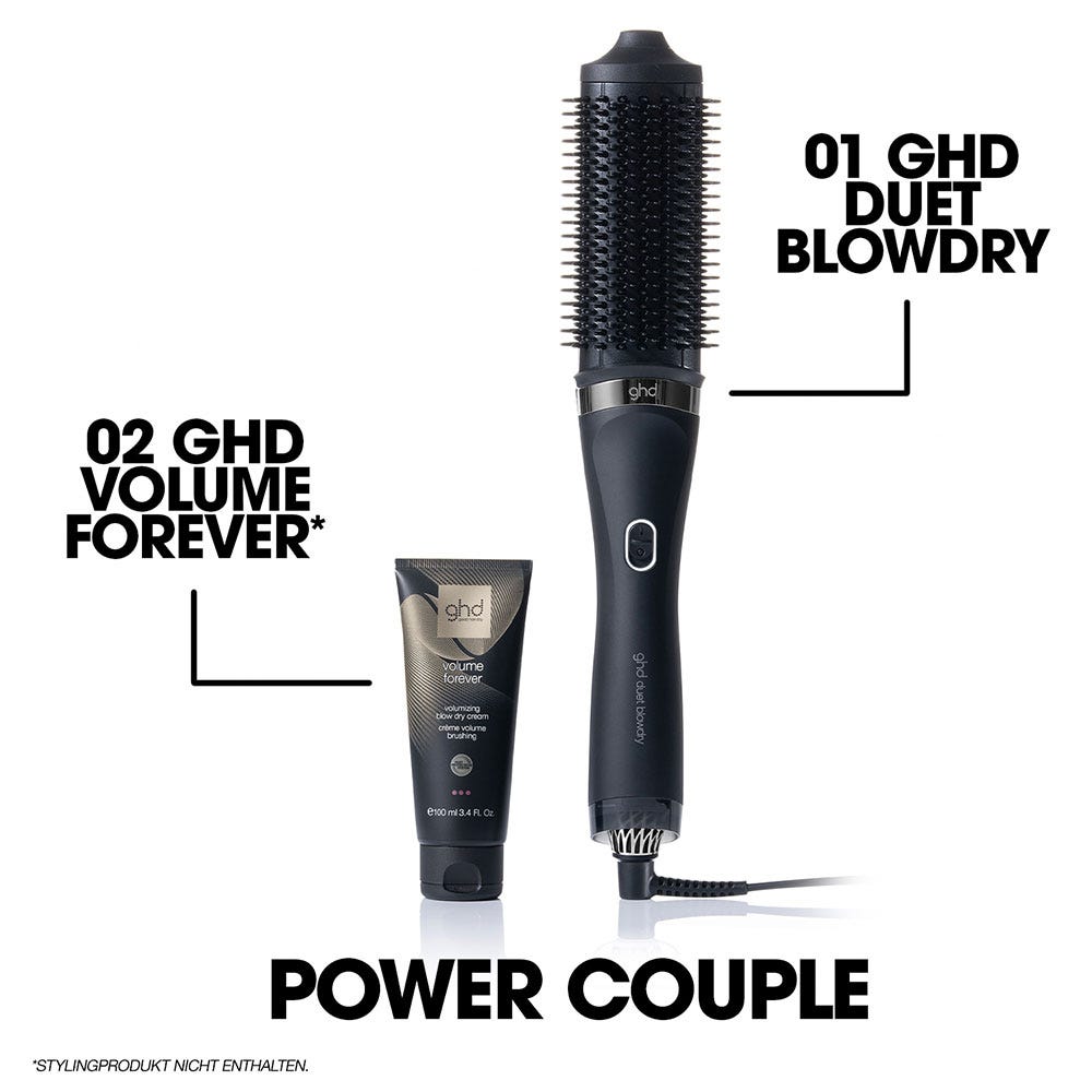 ghd duet blowdry Hair Dryer Brush schwarz