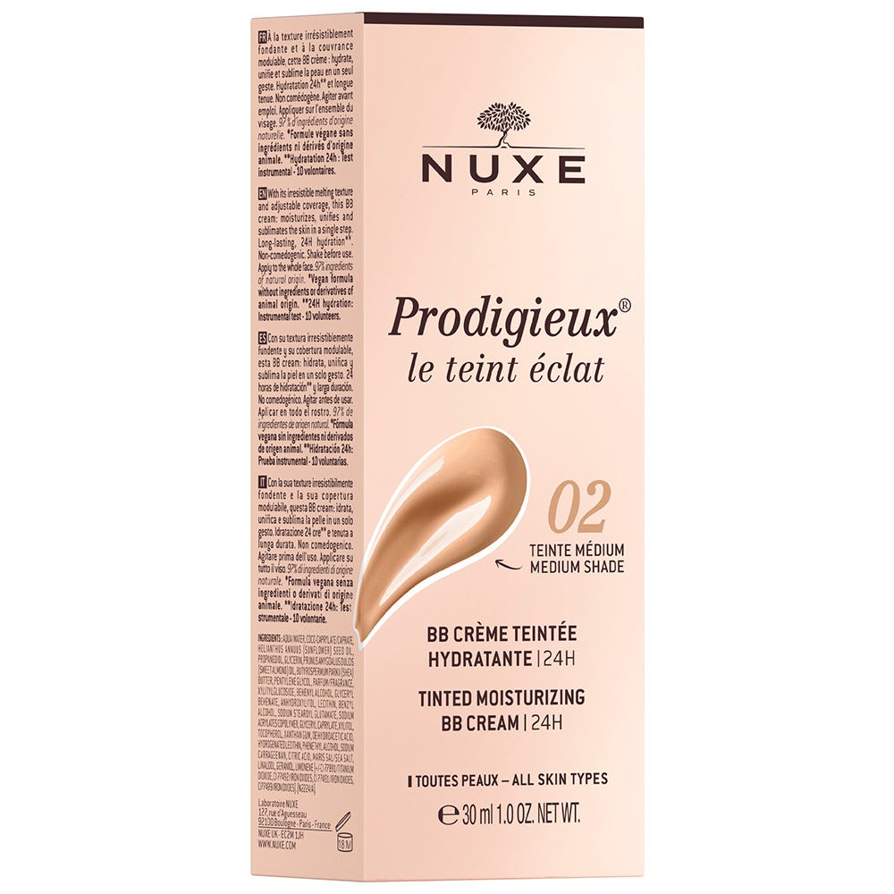 NUXE BB-Creme 24h Medium 02 30 ml
