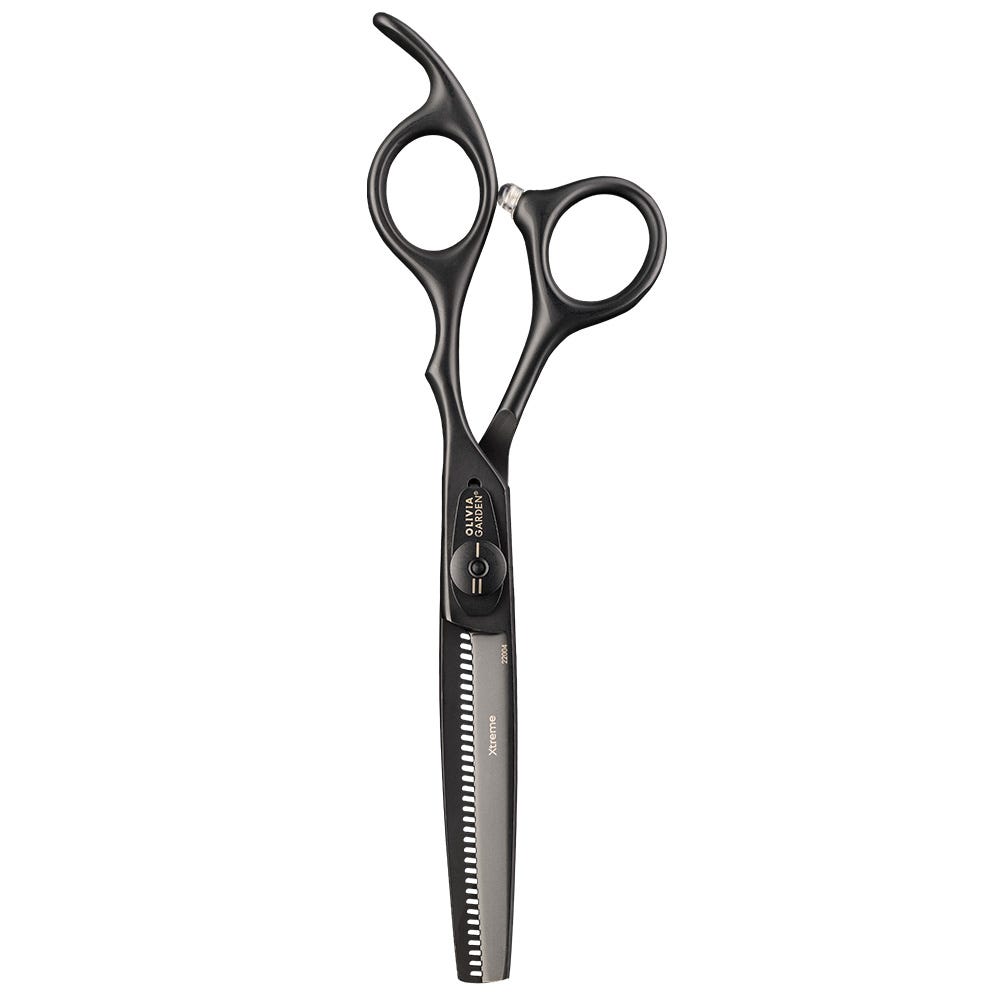 Olivia Garden Xtreme Matt Black 2er Scherenset