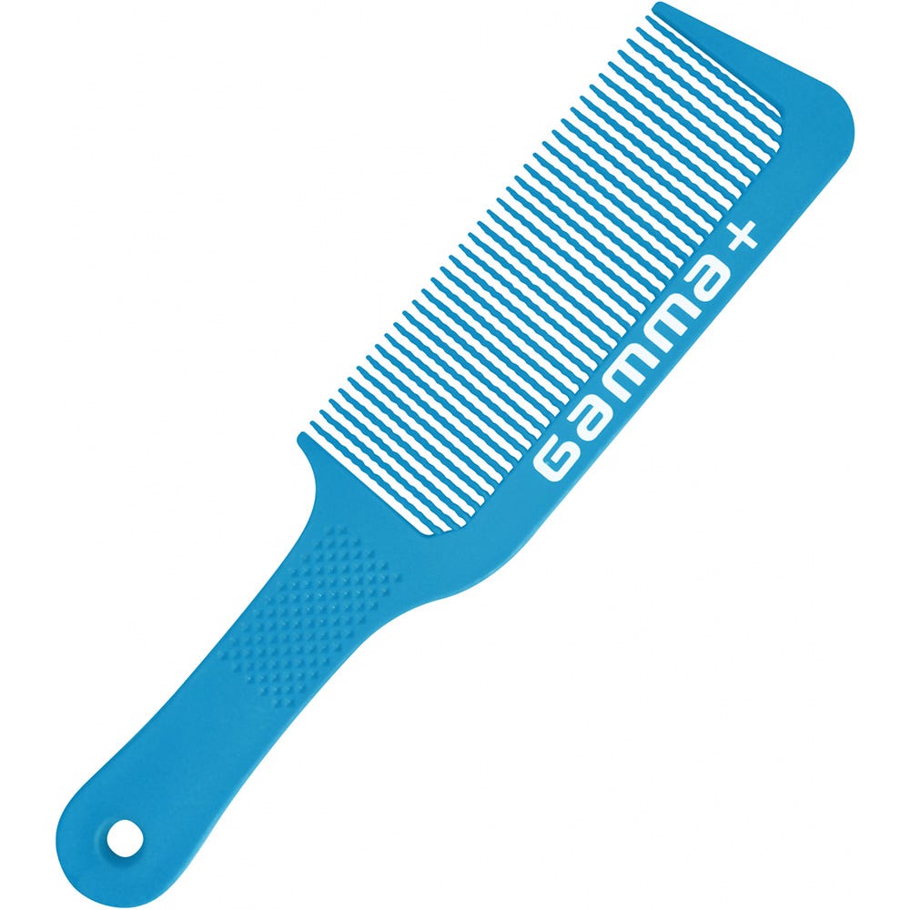 Gamma+ Flow Barber Comb Blue