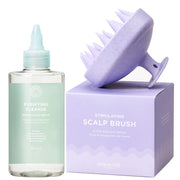 Maria Nila Purifying Cleanse Serum & Scalp Brush Bundle