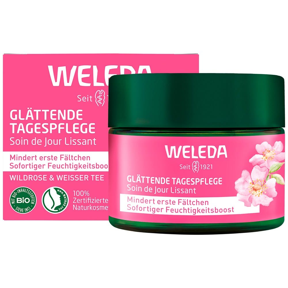 Weleda Glättende Tagespflege Wildrose & Weisser Tee 40 ml