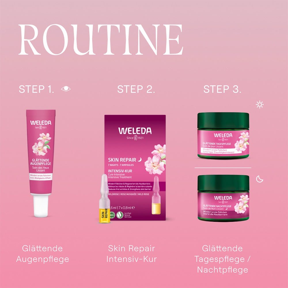 Weleda Glättende Augenpflege Wildrose & Weisser Tee 40 ml