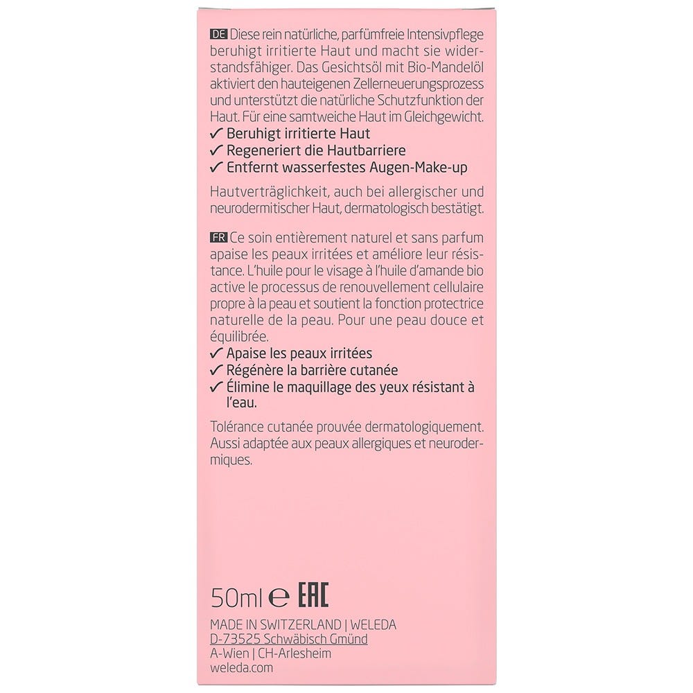 Weleda Sensitiv Multi-Effekt Gesichtsöl Mandel 50 ml