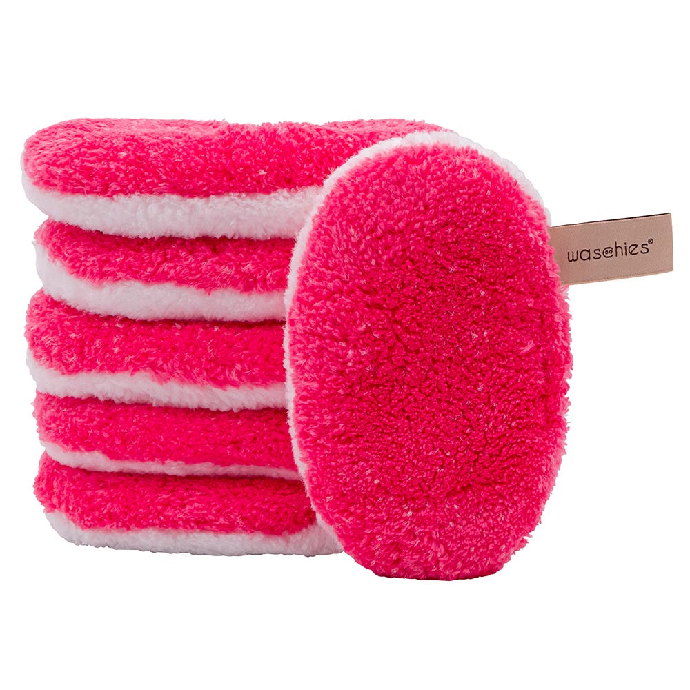 Waschies Abschminkpad Pink 6er-Set
